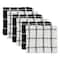 DII® Windowpane Oversized Washed Waffle Dishcloth Set